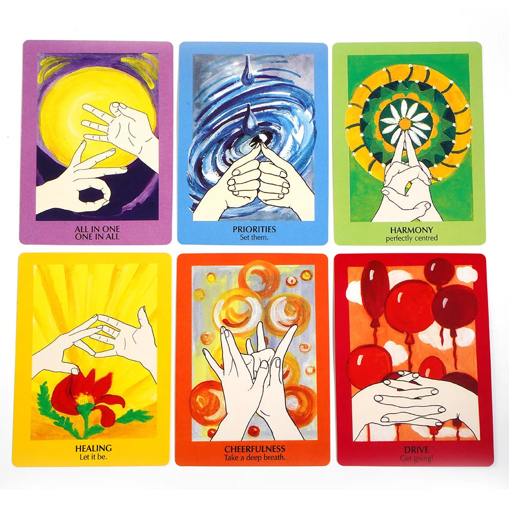 Mudras For Body Mind And Spirit Oracle Card Deck