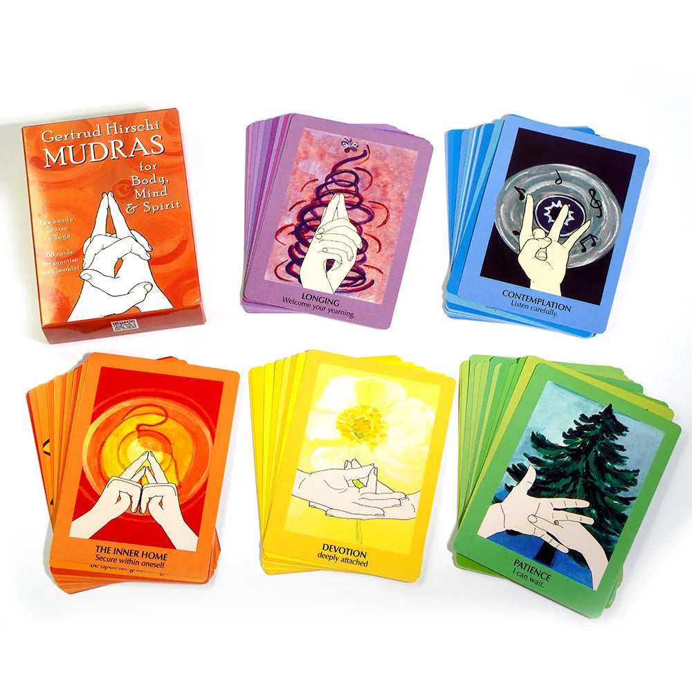 Mudras For Body Mind And Spirit Oracle Card Deck
