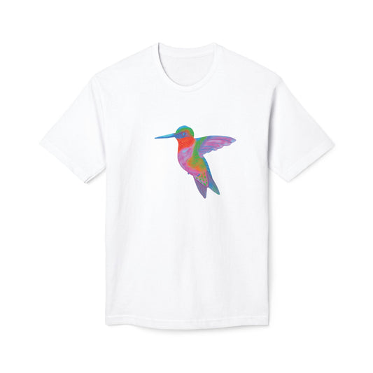 Joyful Hummingbird Unisex Midweight Pure Cotton T-shirt