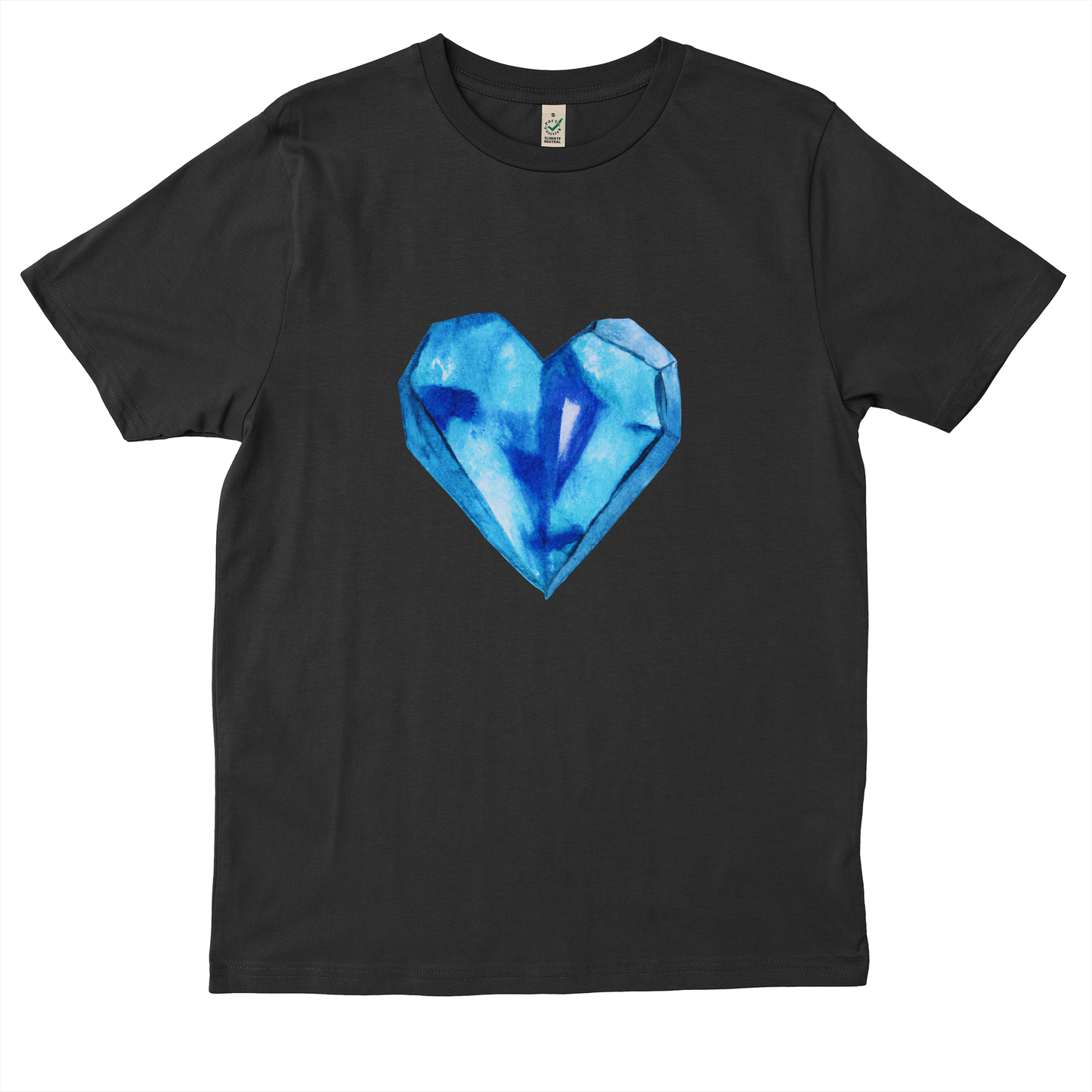 Diamond heart - Organic Light T-Shirt