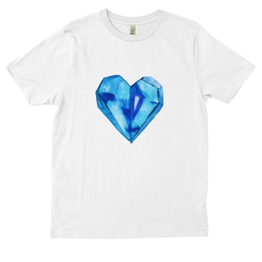 Diamond heart - Organic Light T-Shirt
